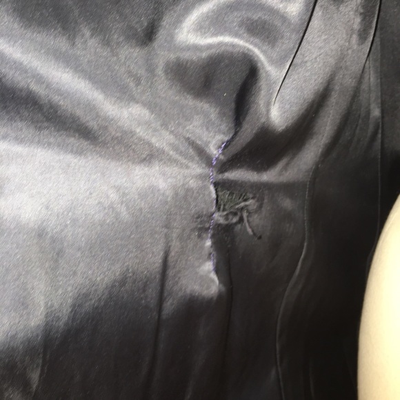 Vintage US AIR tailored navy wool coat, 12R - Picture 7 of 8